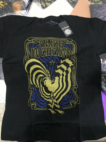 ALICE IN CHAINS Psychedelic Rooster T-Shirt