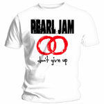 PEARL JAM Don't Give Up White T-Shirt